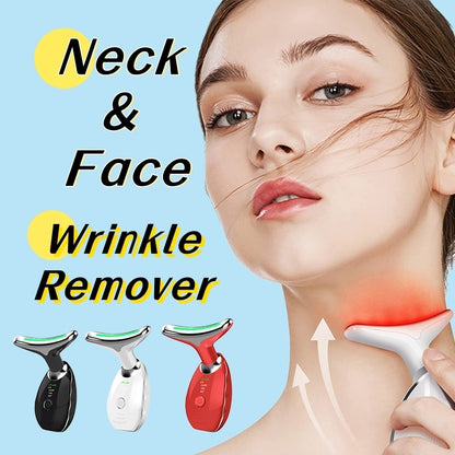 Neck Face Beauty Device Colorful LED  Therapy