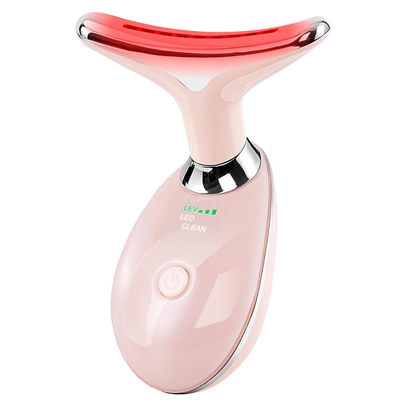 Neck Face Beauty Device Colorful LED  Therapy