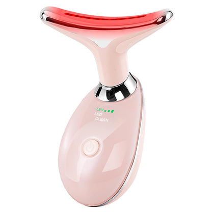 Neck Face Beauty Device Colorful LED  Therapy