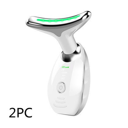 Neck Face Beauty Device Colorful LED  Therapy