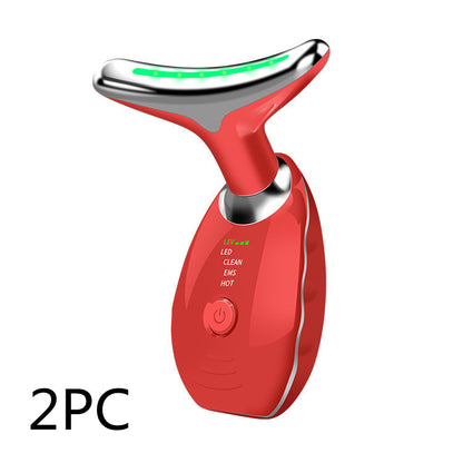 Neck Face Beauty Device Colorful LED  Therapy