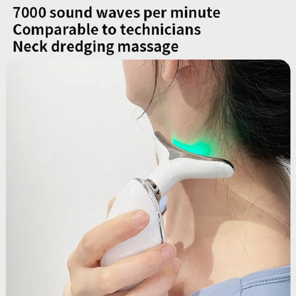 Neck Face Beauty Device Colorful LED  Therapy